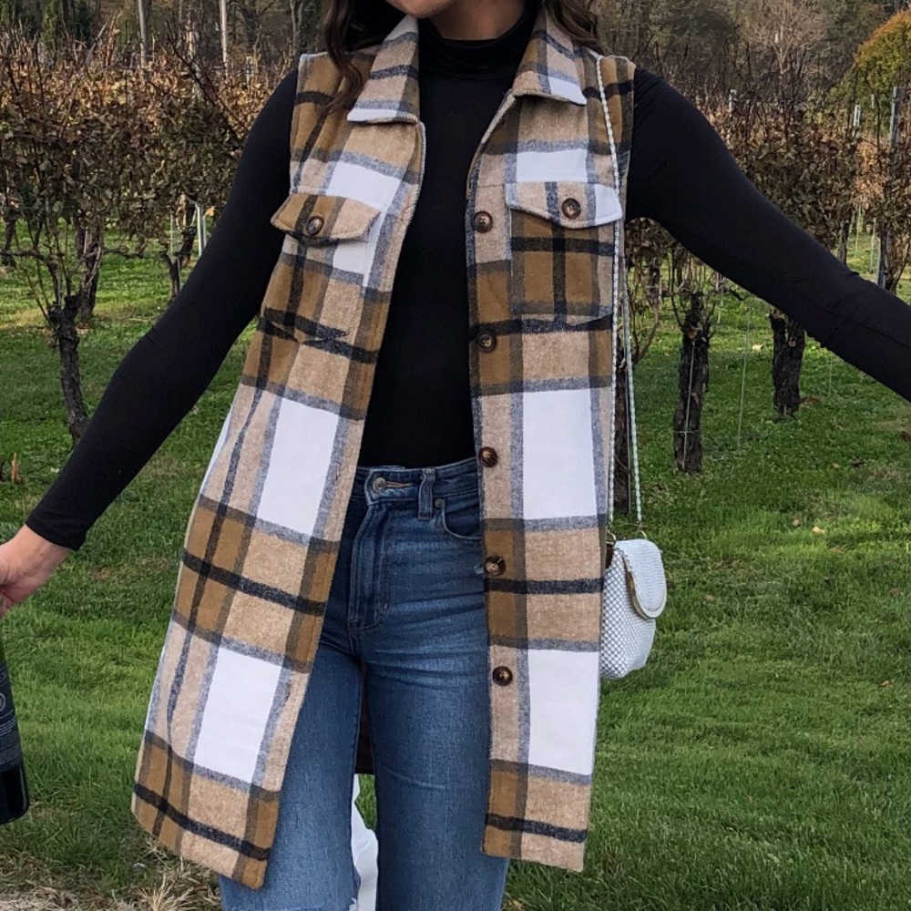 Flannel Vest